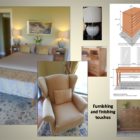 bedroom furnishing and finishing touches