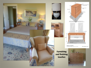 bedroom furnishing and finishing touches